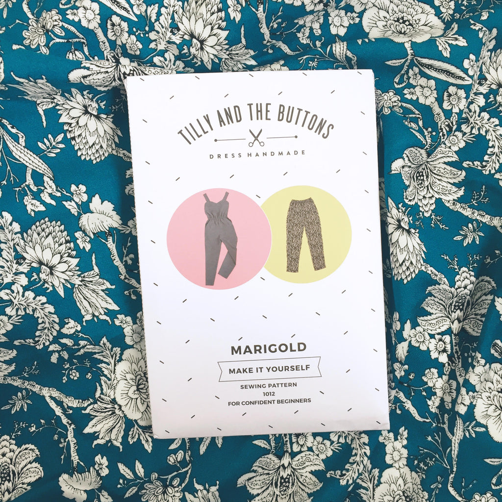 Tilly and the Buttons: How to Cut Fabric Without Cutting Your Pattern (Much)
