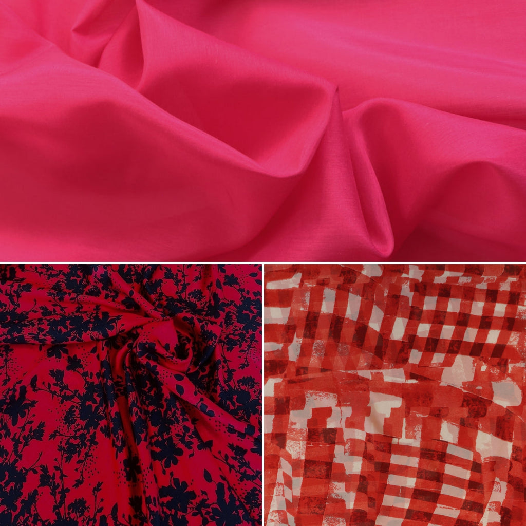 Dusty Pink Silk Satin Chiffon — Silk & Stitch