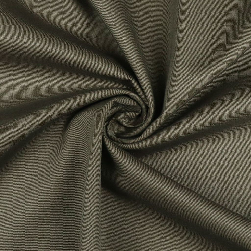 Deadstock Cotton Tencel™ Twill Khaki Green Sew Me Sunshine
