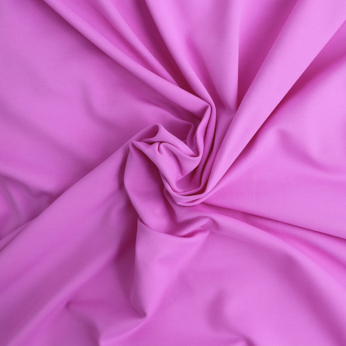 Deadstock Taffy Pink Lining - Activewear & Swimwear Jersey - END OF BOLT 54cm