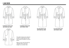 I AM PATTERNS - Bob Trench Coat