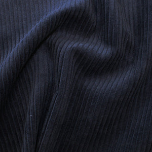 Jumbo Cotton Corduroy - Dark Blue - END OF BOLT 143cm
