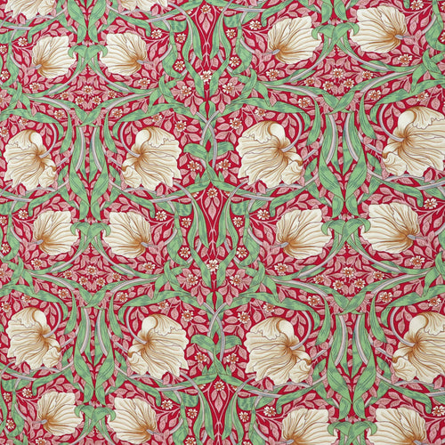 Viscose Lawn - Lily - Red
