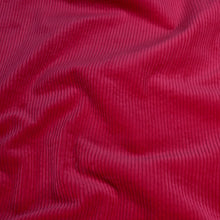 Washed Stretch Cotton Corduroy - Hot Pink