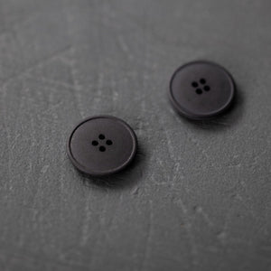 Merchant & Mills - Hemp Button - Black 20mm