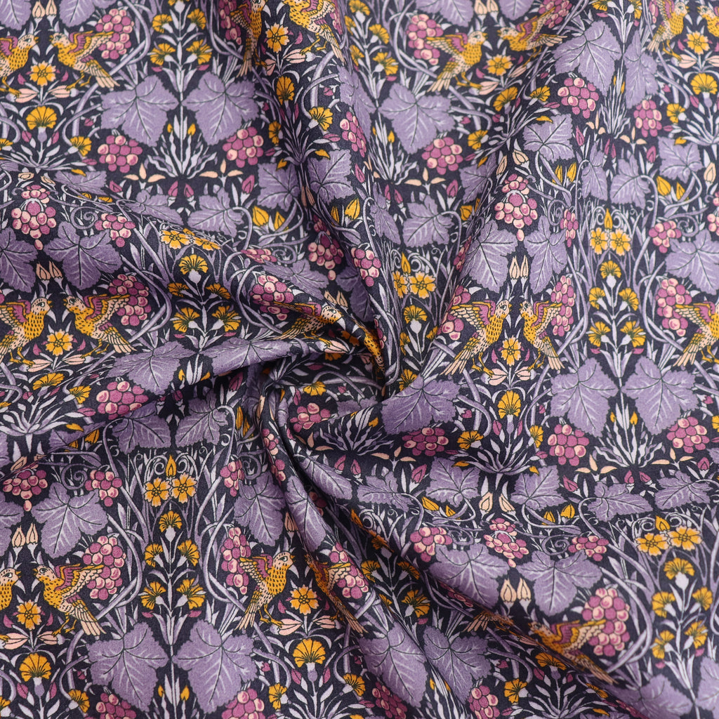 Liberty Fabrics Vine Thief Piccadilly Cotton Poplin SALE Sew Me
