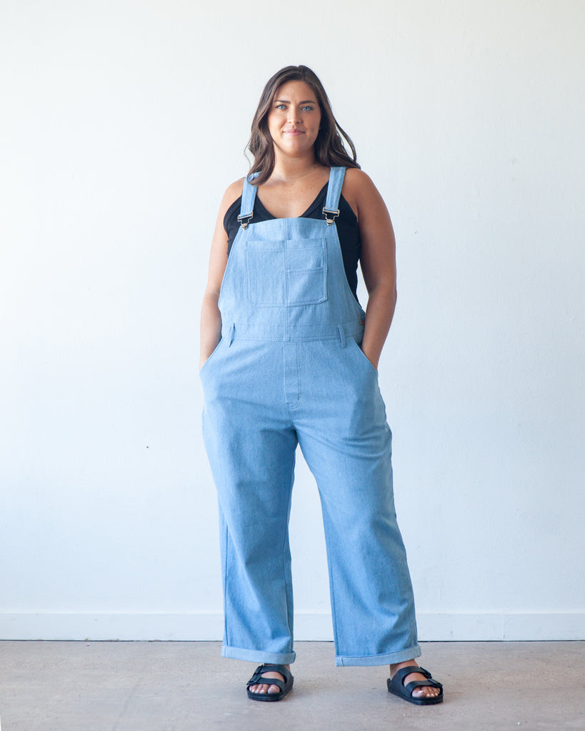 Denim dungarees size clearance 14