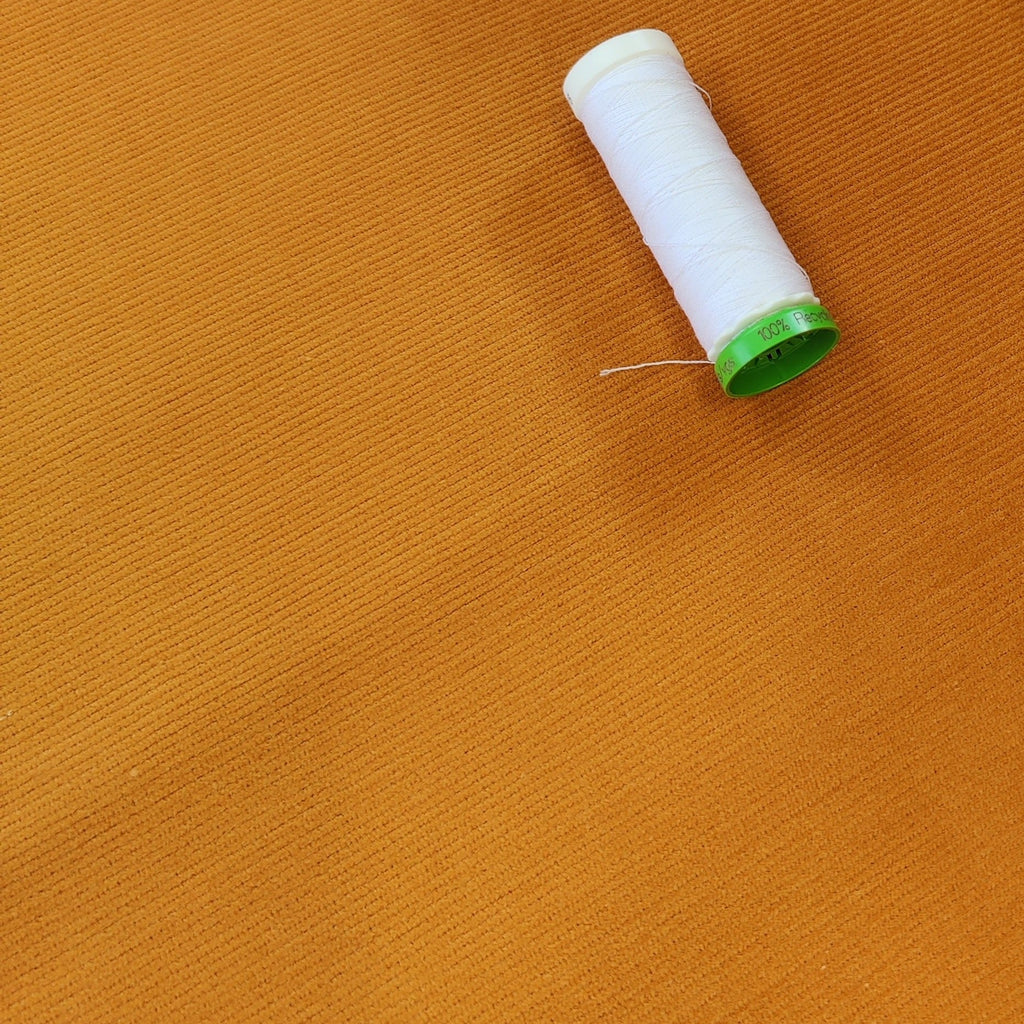 Stretch Cotton Needlecord Marigold Sew Me Sunshine