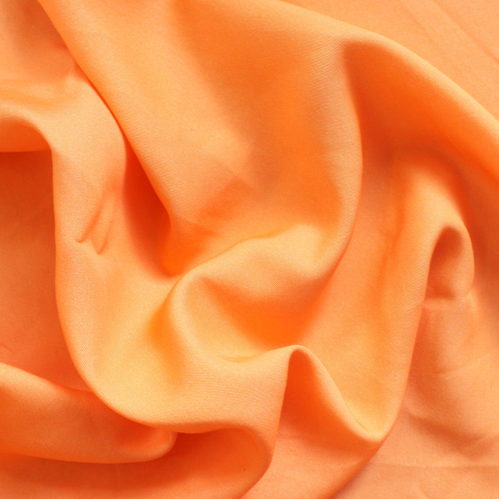 Deadstock Tencel™ Twill Bright Orange 85cm Piece Sew Me Sunshine
