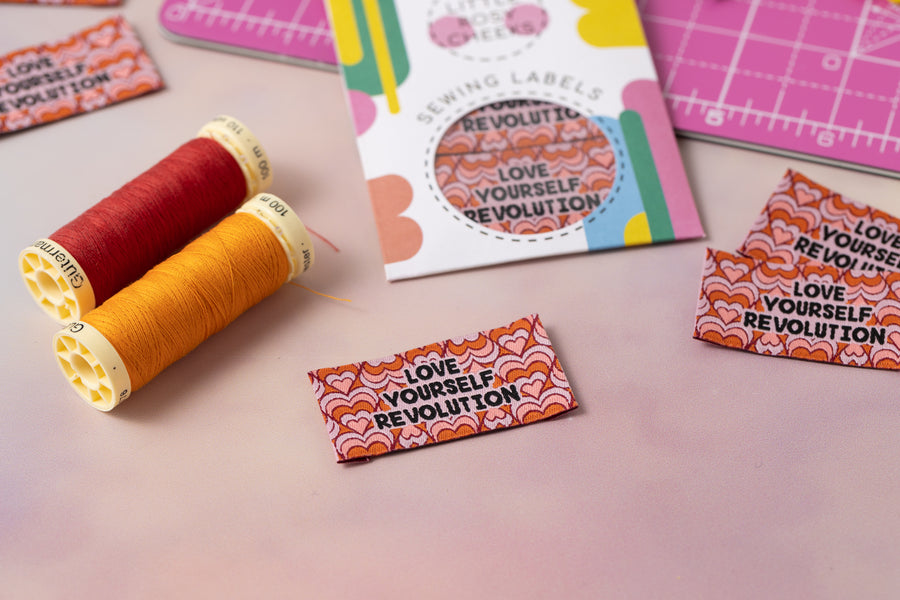 Little Rosy Cheeks- 'perfectly me' sewing labels — Becky's Sewing Studio