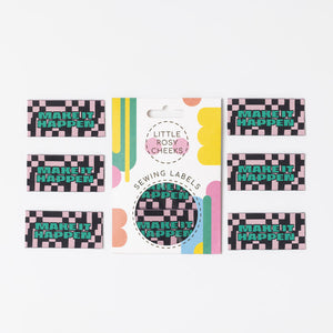 Little Rosy Cheeks - Pack Of 6 Sewing Labels - Make It Happen