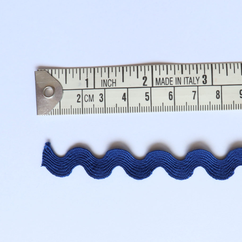 Ric Rac Royal - 1 cm Ric Rac Royal - 1 cm