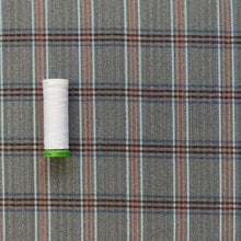 Deadstock Sequin Yarn Dyed Cotton - Herringbone Check - SALE