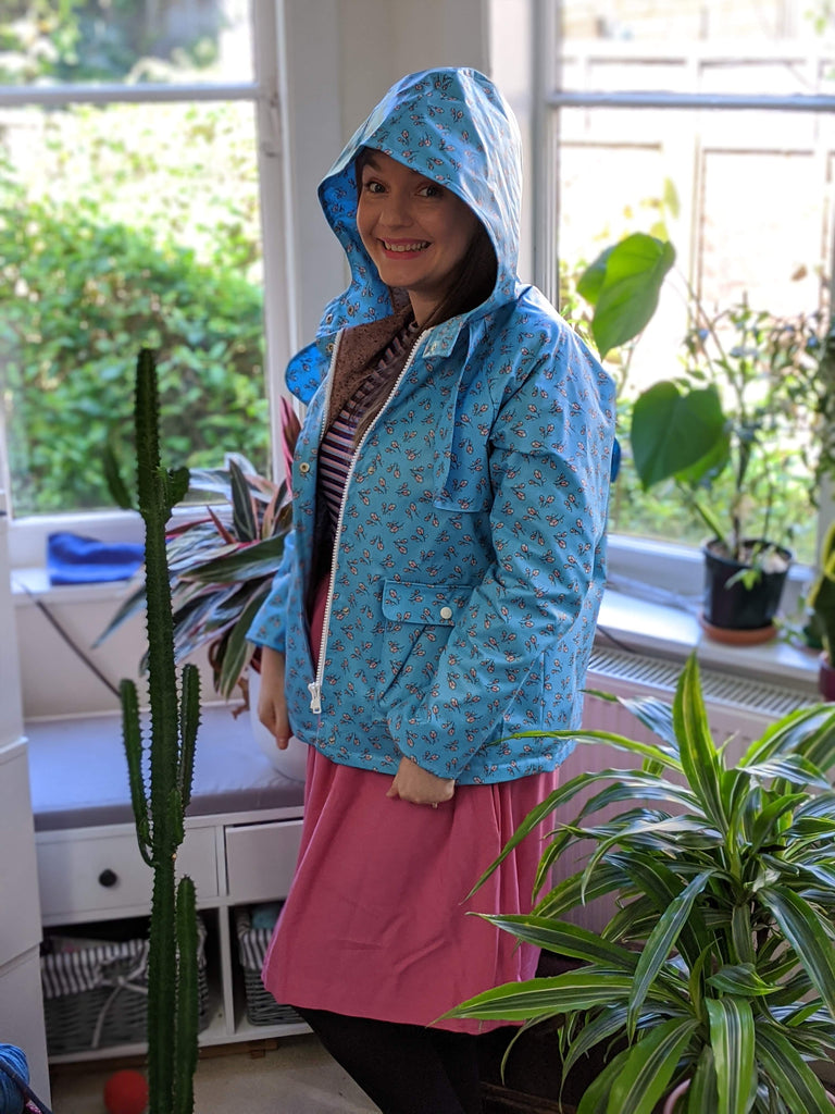 Adventures in Sewing a Tilly and the Buttons Eden Raincoat – Sew Me ...