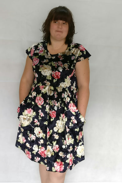 Velour Tilly & The Buttons Zadie Dress by Rudy