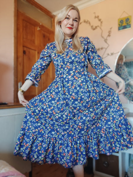 Pauline Alice Sedavi Dress in Cotton Lawn by Lindsey