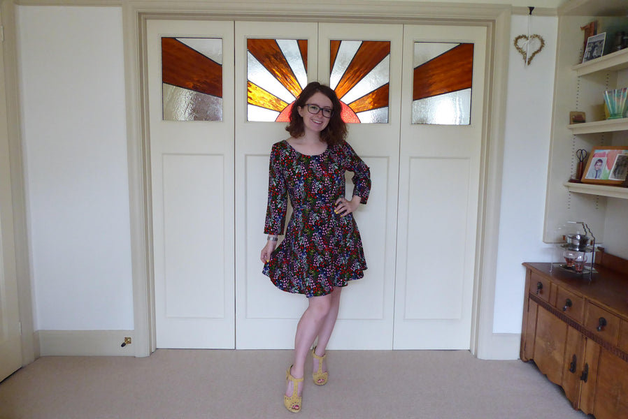 Maddie's Wildflower Meadow Viscose By Hand London Elisalex Party Dress!