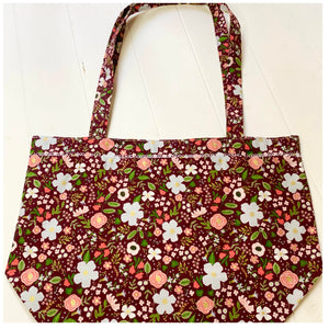 FREE TUTORIAL - How to Sew a Bag Using Fabric Remnants!