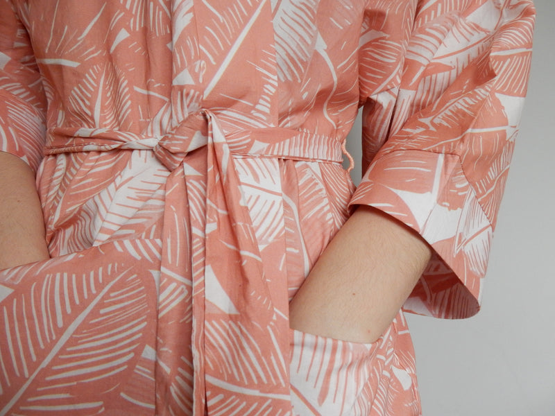 Zoe's Self Drafted Lightweight Robe