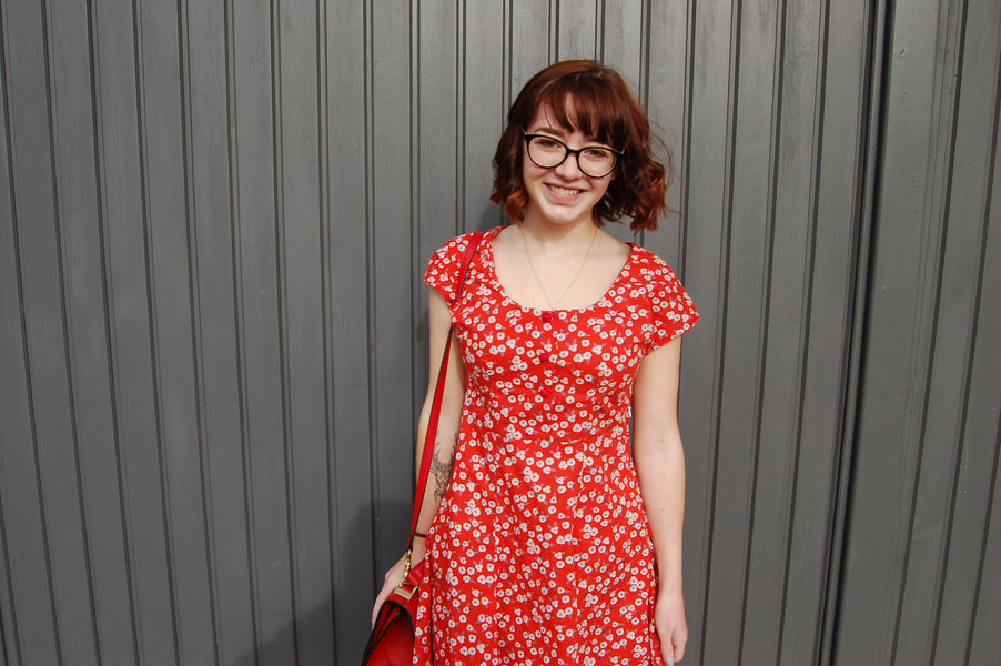 Harriet's Atelier Brunette Sew Over It Doris Dress