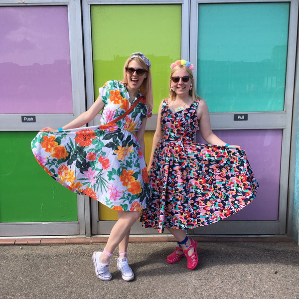 Our Sew Over It outfits for the Dreamland Colour Walk