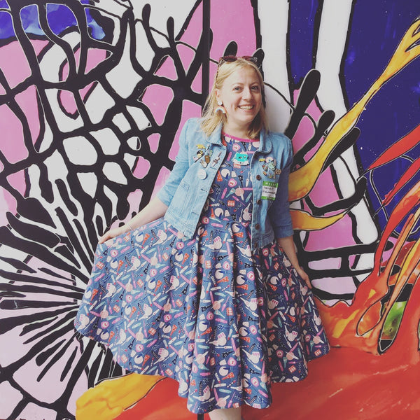 Sewing Betty for the London Colour Walk