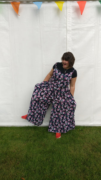 Rudy's Fake Jumpsuit & Rudy's Top Tips for Sewing with Crepe Fabric