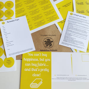 Sew Me Sunshine Sustainable Eco Friendly Plastic Free Packaging