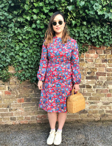Cotton Lawn Alice & Co Iceberg, By Hand London Anna and Tilly and the Buttons Martha Dress by Dominique