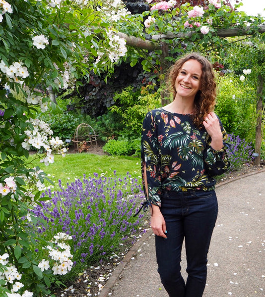 Mel's Named Clothing Viscose Dobby Sade Blouse