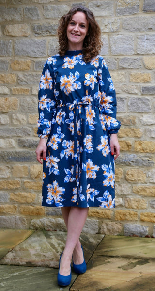Mel's Matilda Dress from Simply Sewing using Lady McElroy cotton lawn