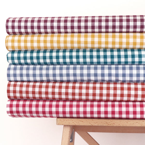 Yarn Dyed Gingham Fabric Sewing Inspiration