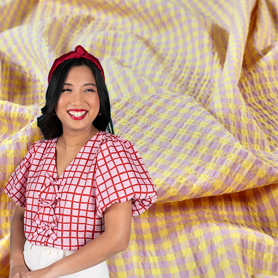 Great British Sewing Bee 2025 - Episode 1 - Tie Front Blouse, Transforming a Circle Skirt + Pleats