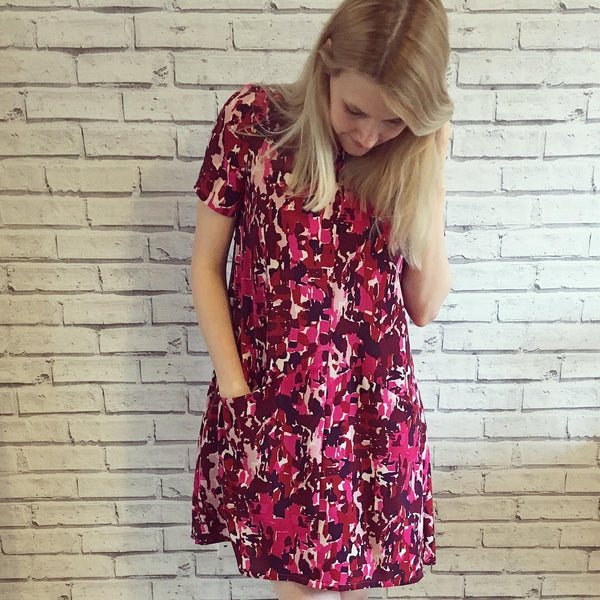 Grainline Studio Crepe Farrow Dress in Crepe by Joy