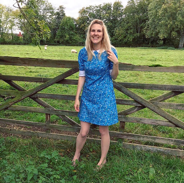 Joy's accidentally Suzy Bishop-Inspired Tilly and the Buttons Francoise Dress and Cuff Tutorial