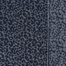 Denim 10oz - Leopard Jacquard