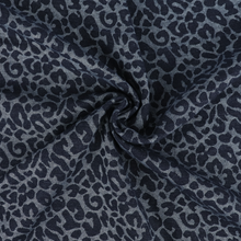 Denim 10oz - Leopard Jacquard