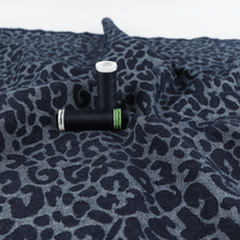 Denim 10oz - Leopard Jacquard