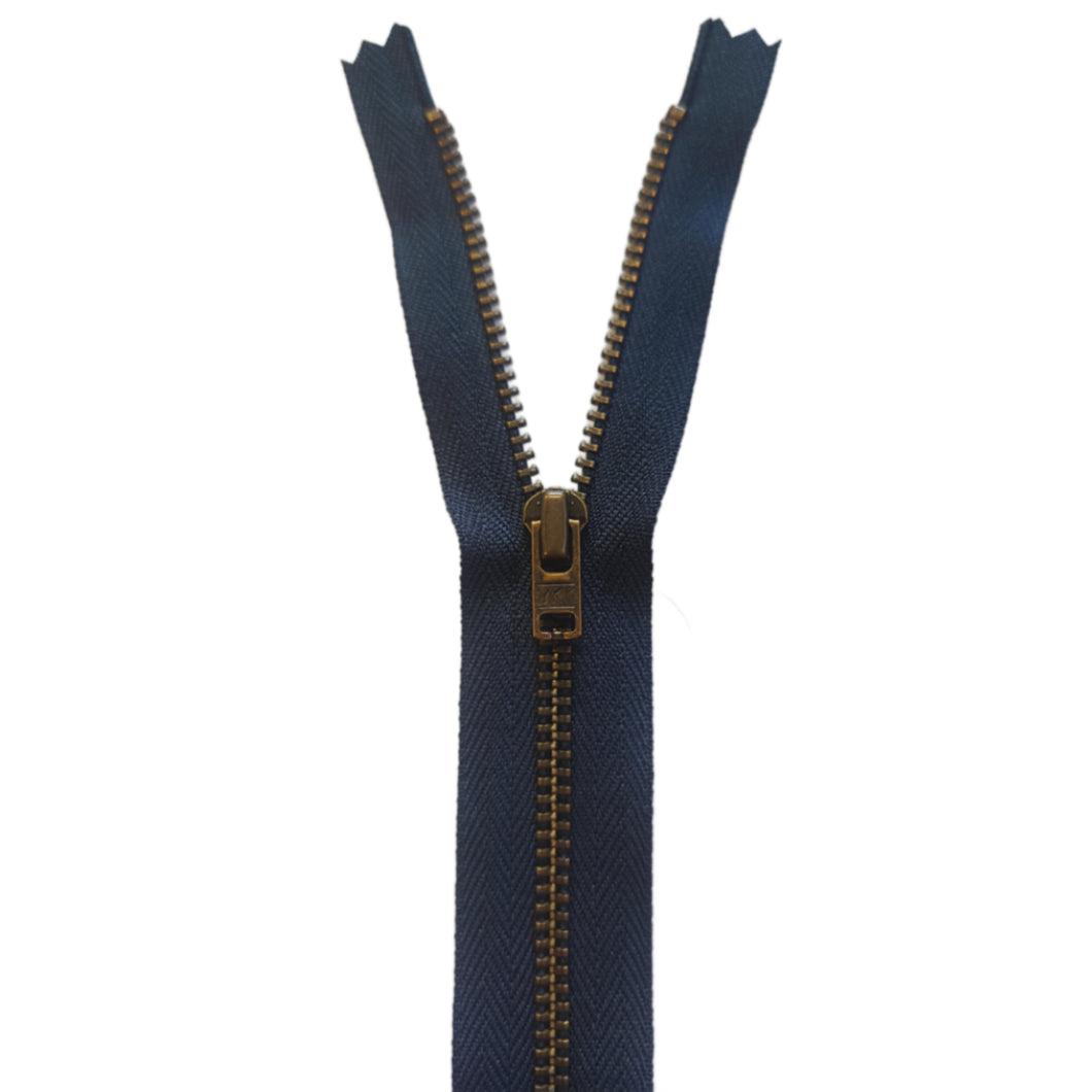 YKK Closed End Metal Zip - 22