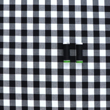 17mm Gingham Yarn Dyed Cotton - Black