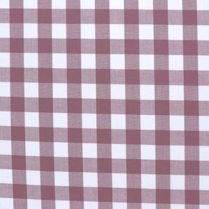 17mm Gingham Yarn Dyed Cotton - Blush