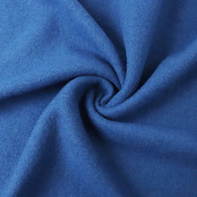 Boiled Wool Coating - Royal Blue
