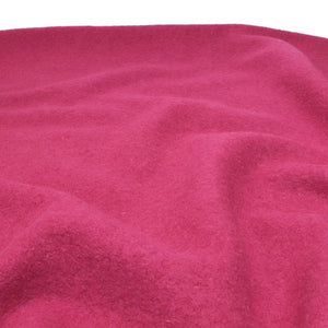 Boiled Wool Coating - Pink
