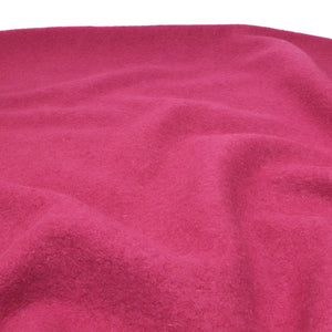 Boiled Wool Coating - Pink - END OF BOLT 100cm