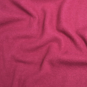 Boiled Wool Coating - Pink