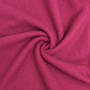 Boiled Wool Coating - Pink - END OF BOLT 100cm