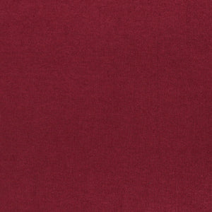 Brushed Ribbed Jersey Knit - Burgundy