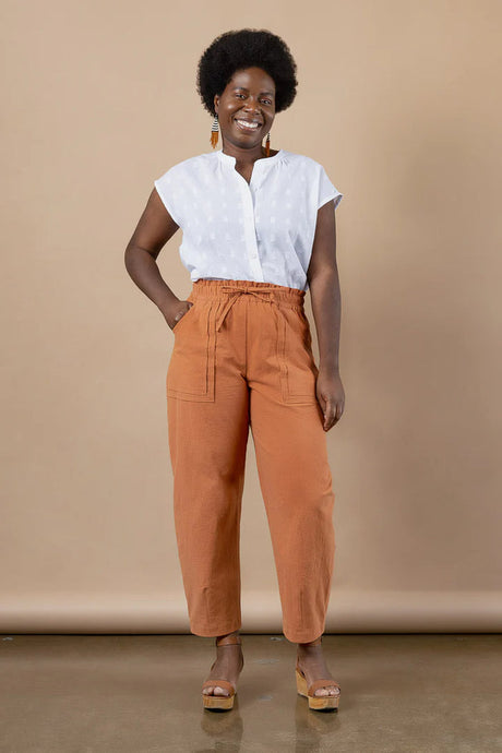 Closet Core Patterns - Sepia Pants + Shorts