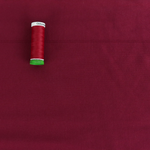 Cotton Jersey - Maria Burgundy - Slight Fault