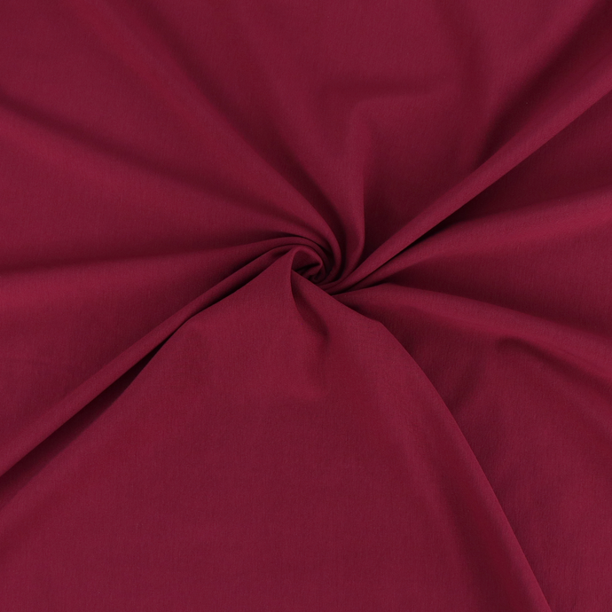 Cotton Jersey - Maria Burgundy - Slight Fault